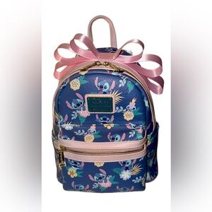 Loungefly Disney Stitch Lilo & Stitch All Over Print Womens backpack